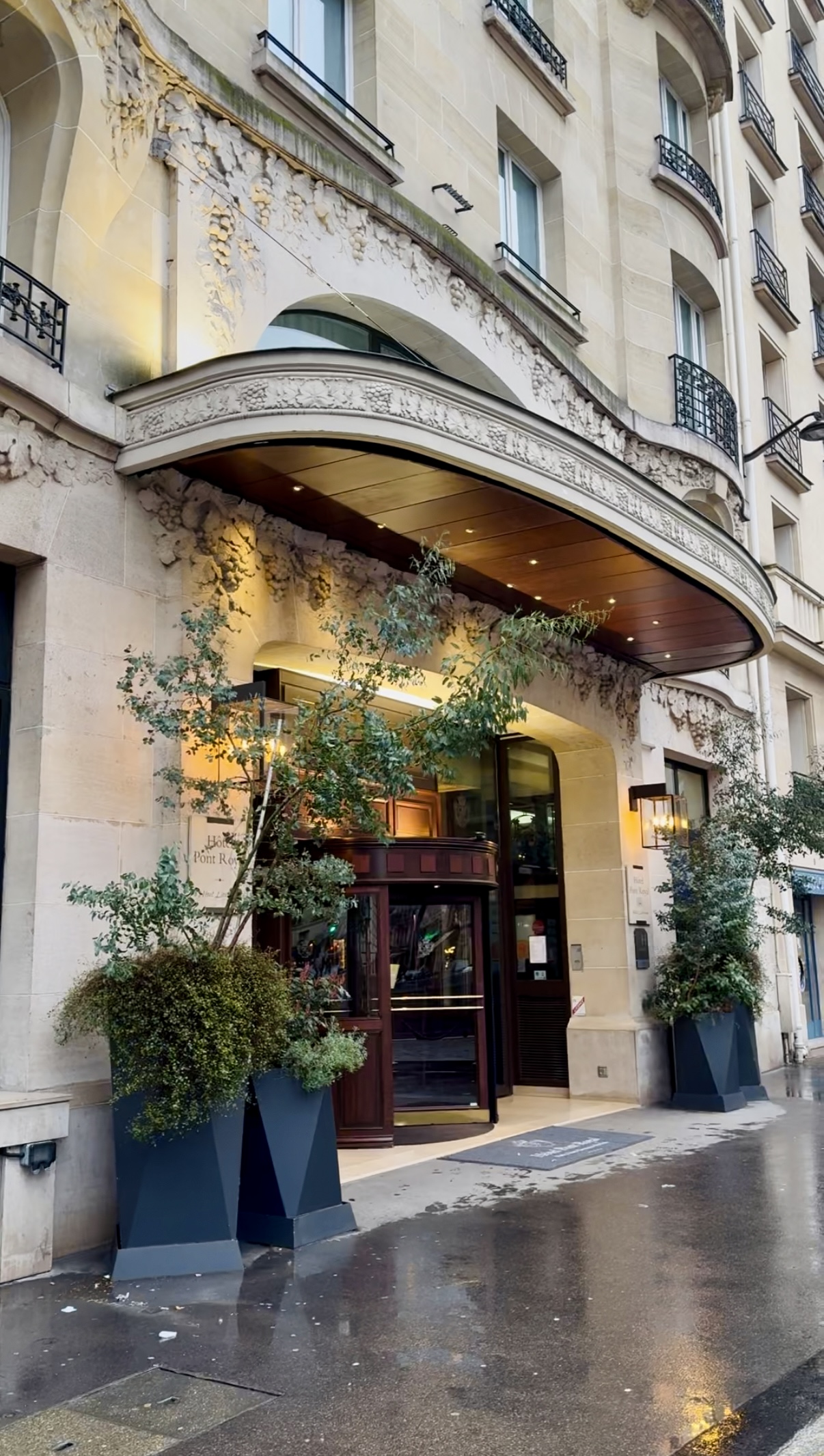 exterior of Hotel Pont Royal Paris