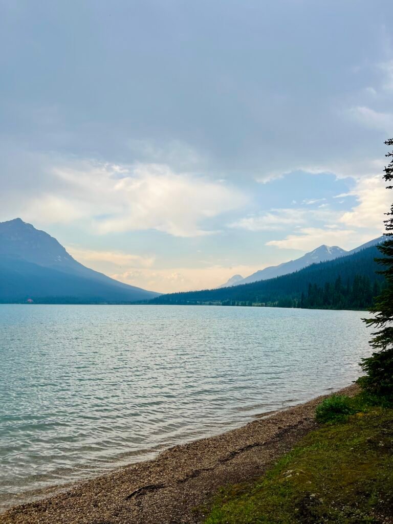 Bow Lake on the Icefields Parkway